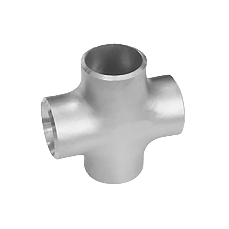 Raccords de tuyaux transversaux en acier inoxydable
